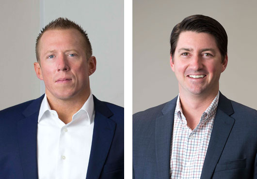 Left: Dan Carlton, President, Mark III Construction, Inc.  Right: Mike O’Brien, Partner and Project Executive, Mark III Construction, Inc.